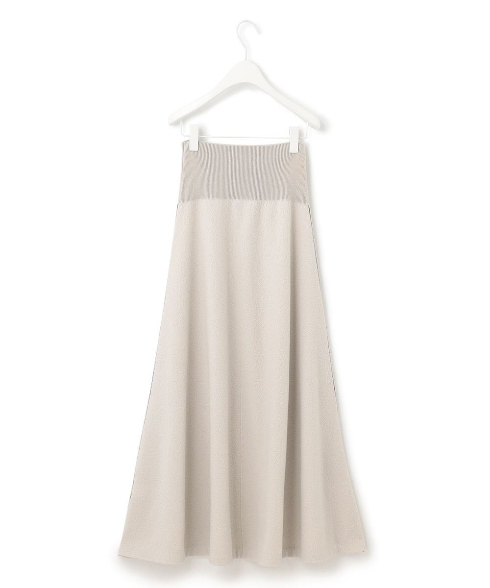 ICB L 【WEB限定カラーあり】ミルドウール ニットスカート 