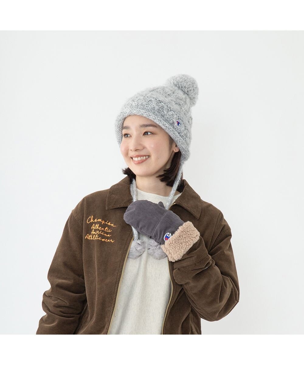 林八百吉商店 Champion　スエードボアミトングローブ 