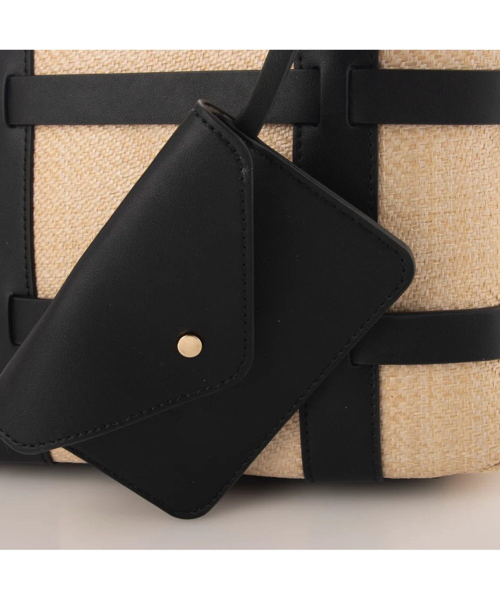 UNBILLION cachecache ポリプロピレンシートラティスバッグ 