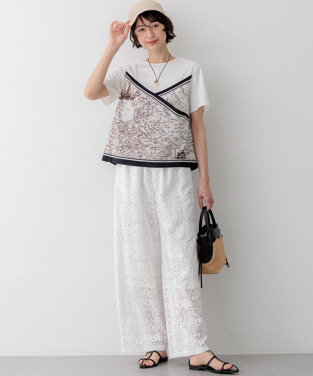 23区 S 【先行予約】スカーフコンビジャージー カットソー 