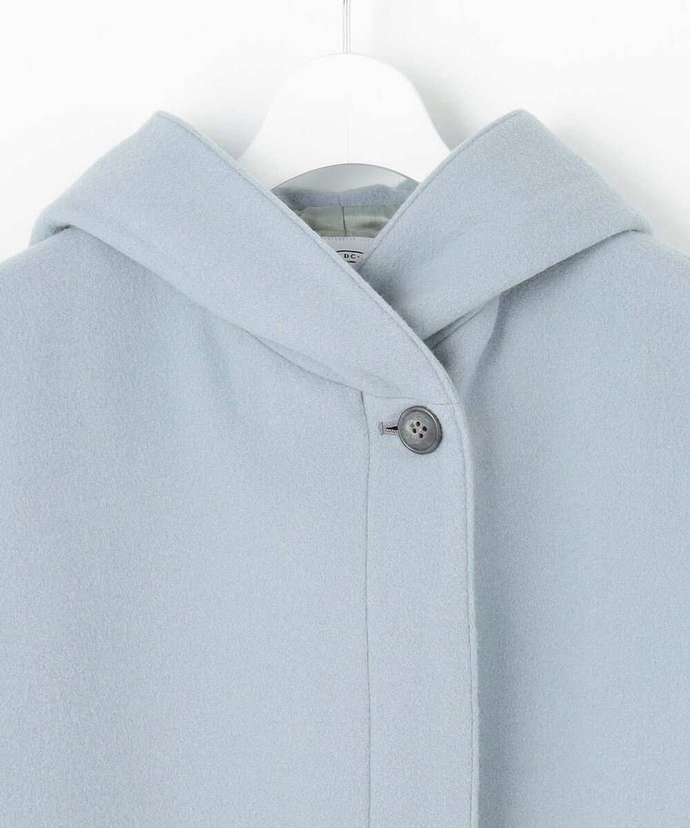 J.PRESS LADIES L ショートビーバー フーデット コート 