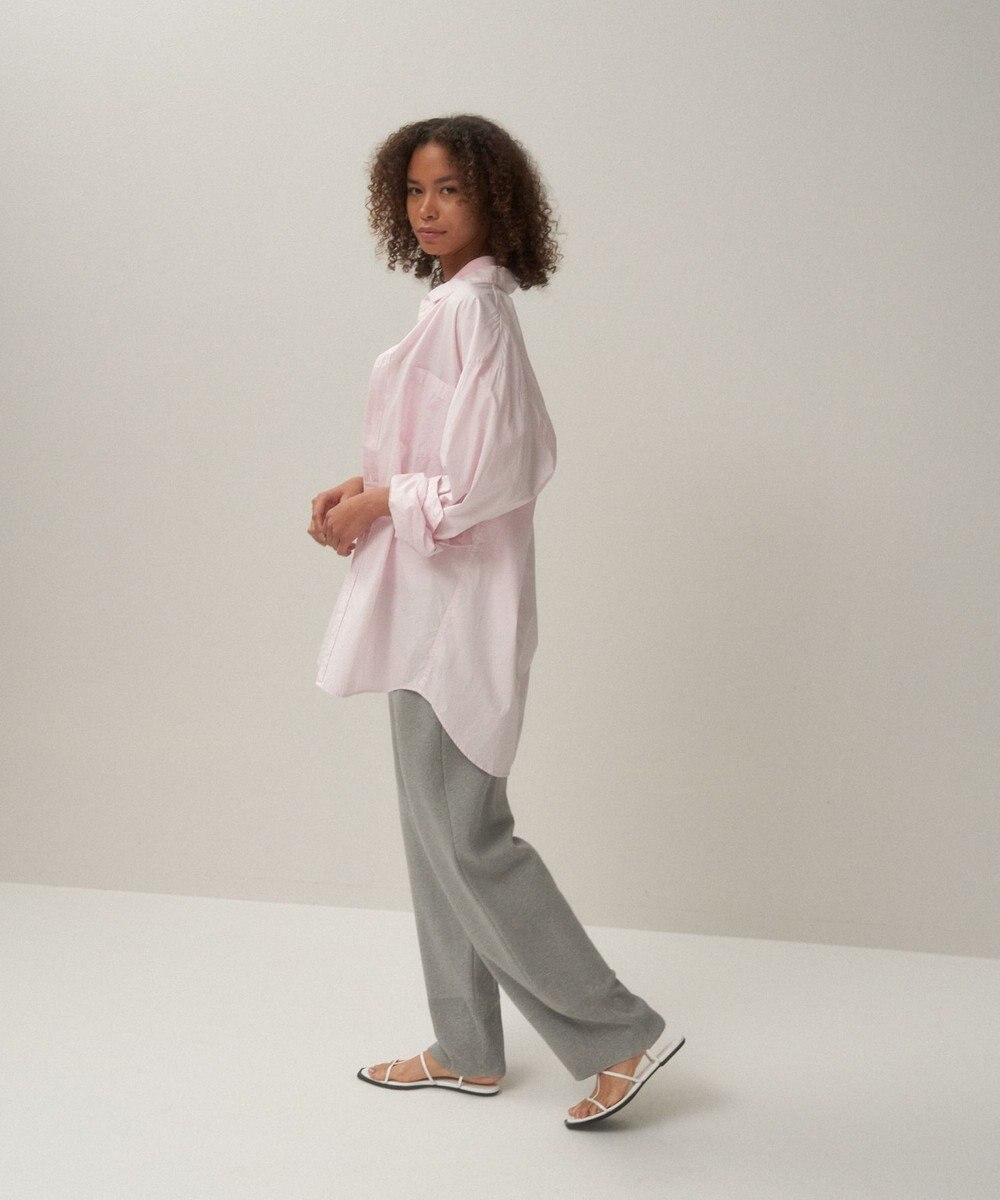 ATON GIZA BROAD | ウォッシュドシャツ - UNISEX 