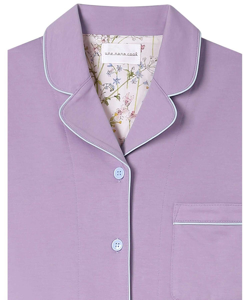 une nana cool 【綿100%】72/2 メガハイゲージパジャマ MADE WITH LIBERTY FABRIC 