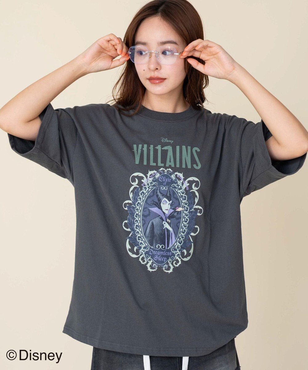 WEGO 【ユニセックス着用ITEM/SMLサイズ展開】VILLAINSグラフィックT（S） 