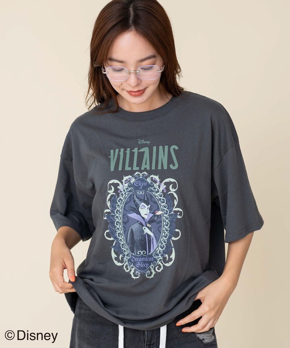 WEGO 【ユニセックス着用ITEM/SMLサイズ展開】VILLAINSグラフィックT（S） 