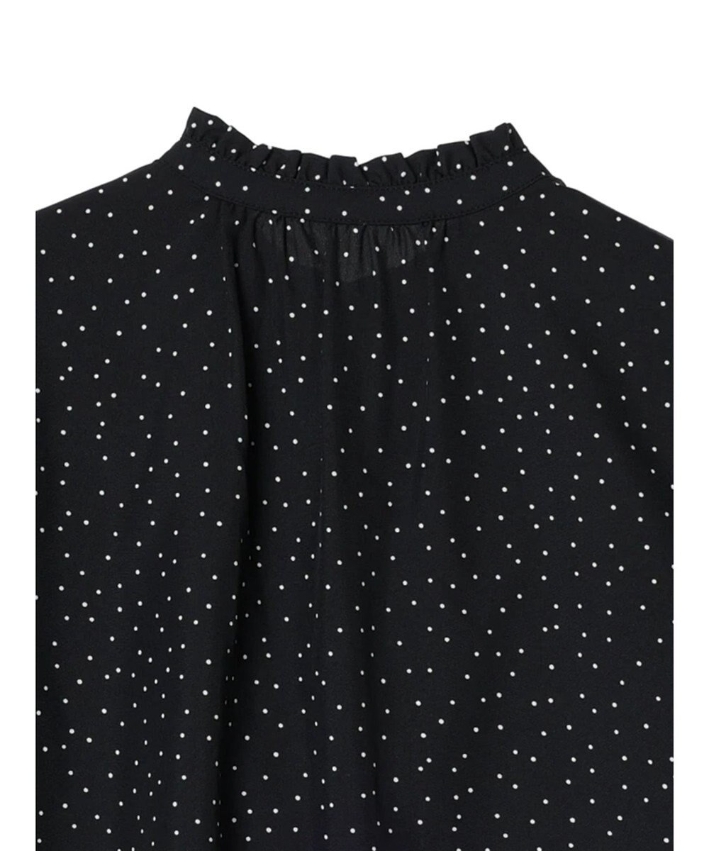 Green Parks ＢＰ　ケア楽　スタンドフリルブラウス 