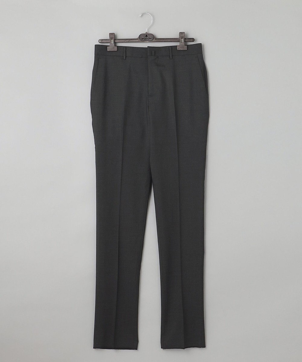 GOTAIRIKU ロングセラー【洗える/折り目加工/シワになりにくい/ウエストアジャスター】ウォッシャブル サマーウール100％パンツ_定番色(ノータック)23/24年モデル 