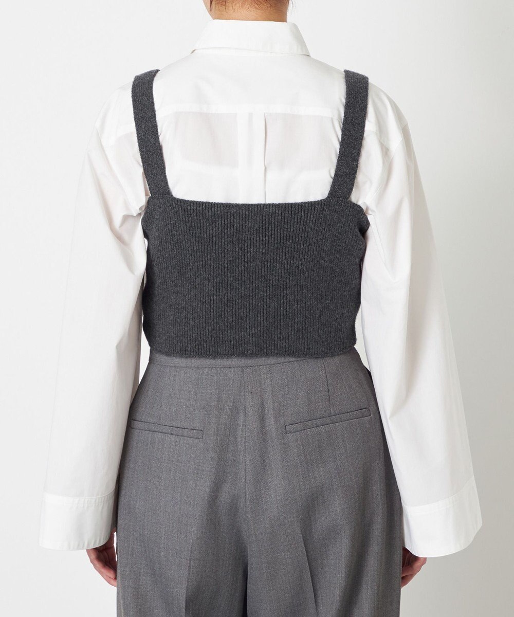 NAVE 【Nave】ウールカシミヤ ビスチェ 