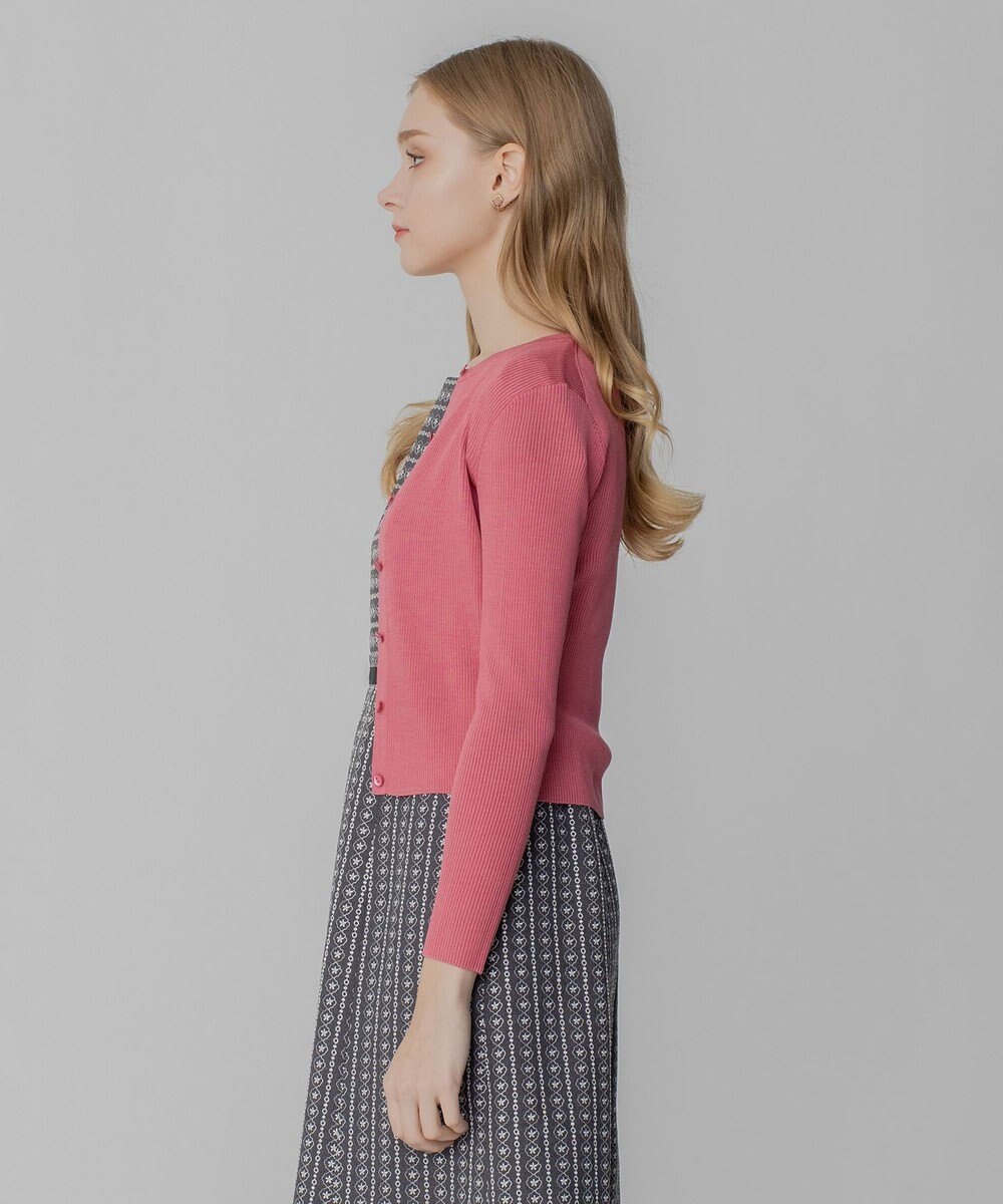 TOCCA 【洗える】SILK RIB CARDIGAN カーディガン 