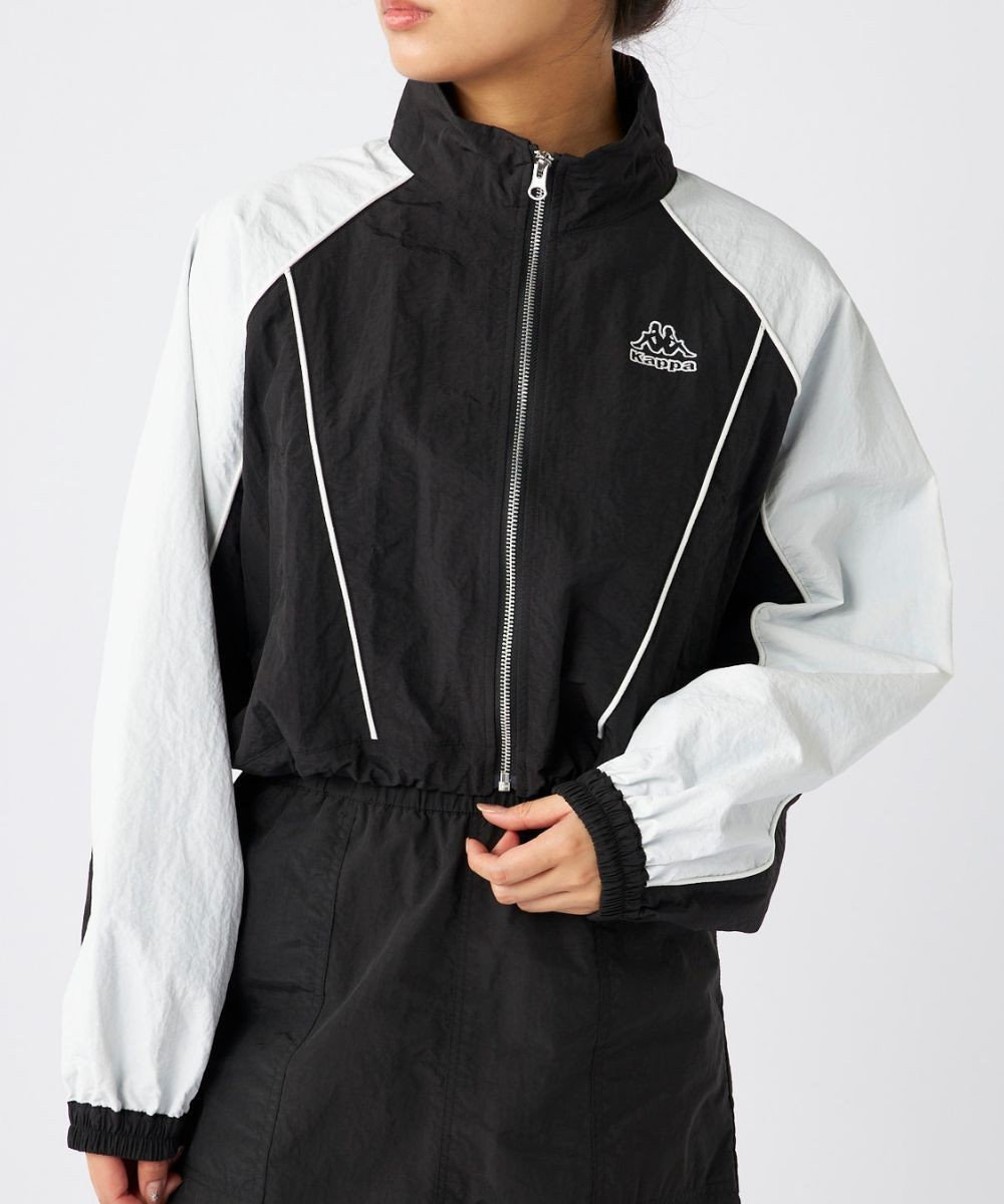 OP／FILA 【Kappa】ショート丈 ナイロントラックジャケット 