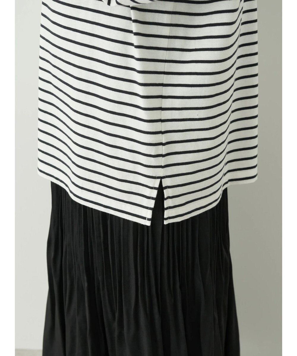 earth music&ecology トリカラーボーダーロンＴＥＥ 