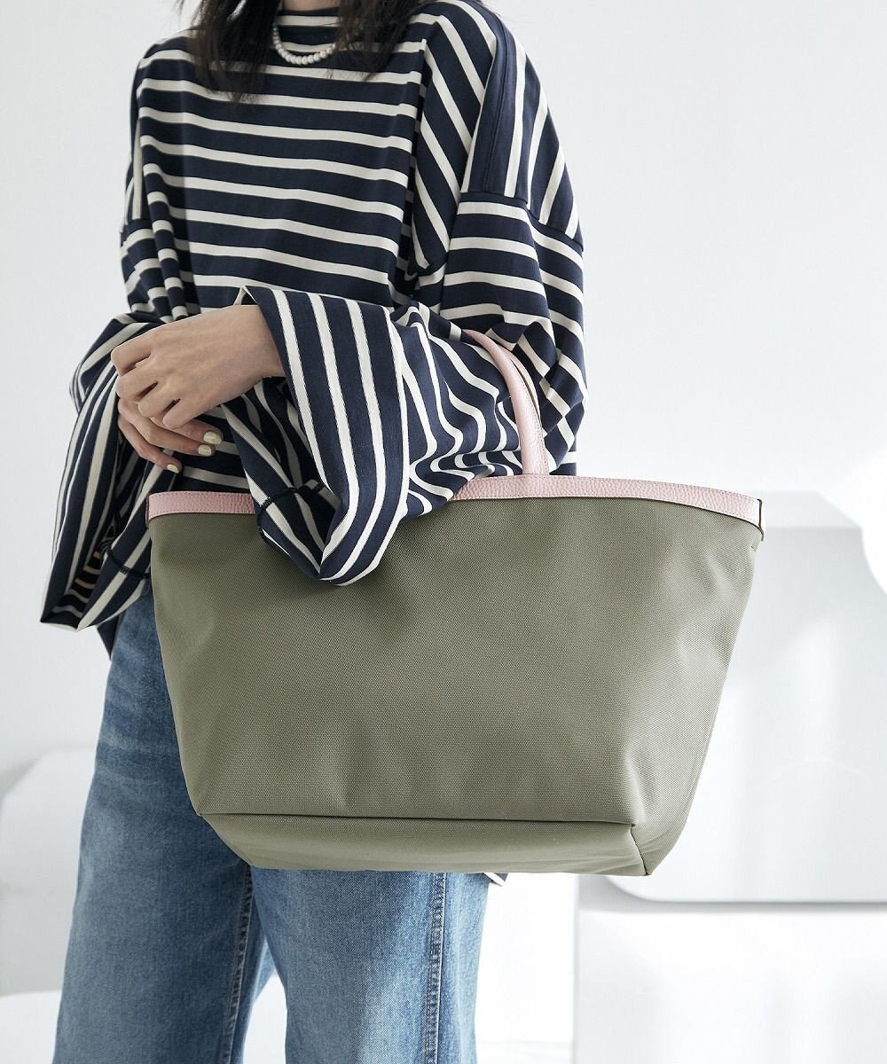 TOPKAPI 【Breath TOPKAPI】NORM ノーム リサイクル ポリエステル シュリンクレザー コンビ A4 トート バッグ 