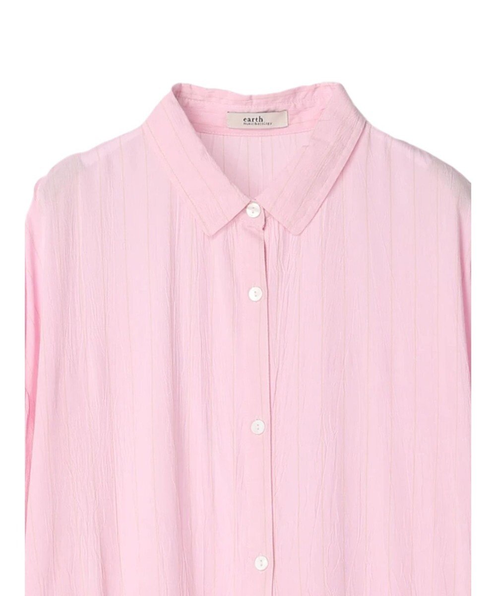 earth music&ecology レーヨンストライプワンピース 