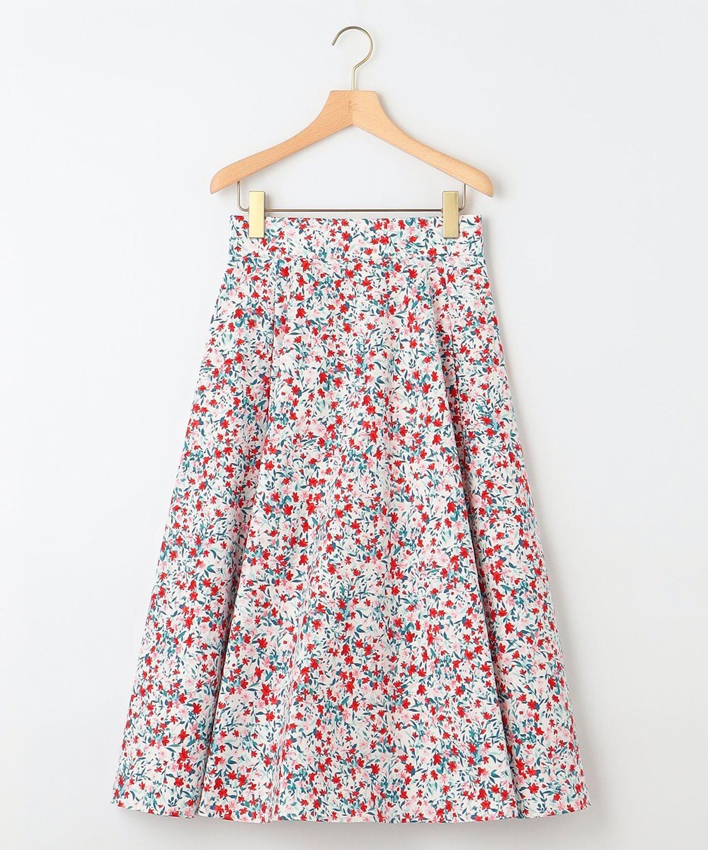組曲 【23AW】フラワープリント ドラマティック スカート 