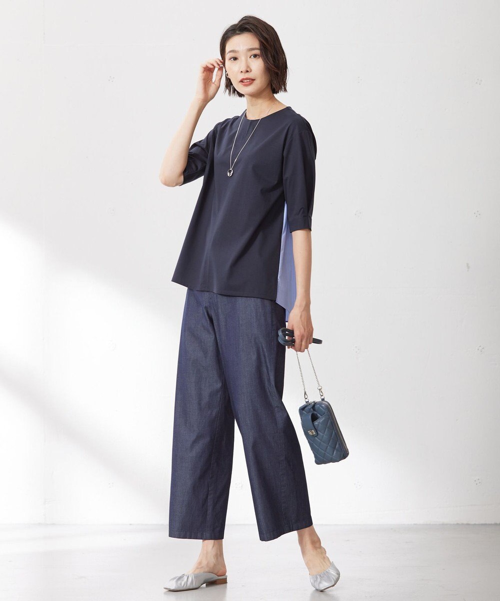 J.PRESS LADIES ボリュームリング ワントップ ネックレス 