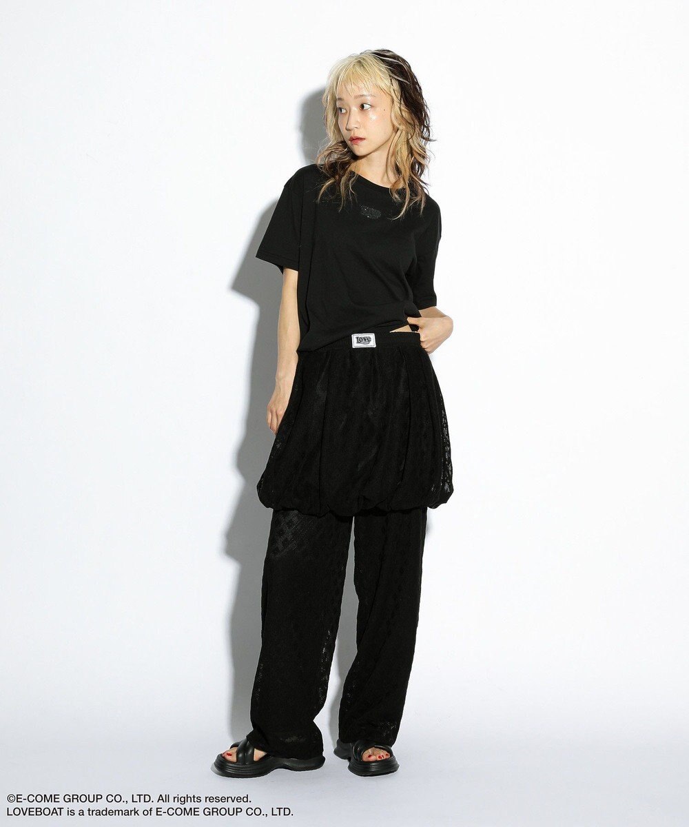 Green Parks ■ＬＯＶＥＢＯＡＴ　フラワーメッシュパンツ 