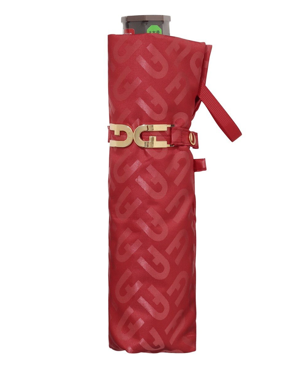 MOONBAT 【耐風】FURLA 折傘 アーチロゴ 