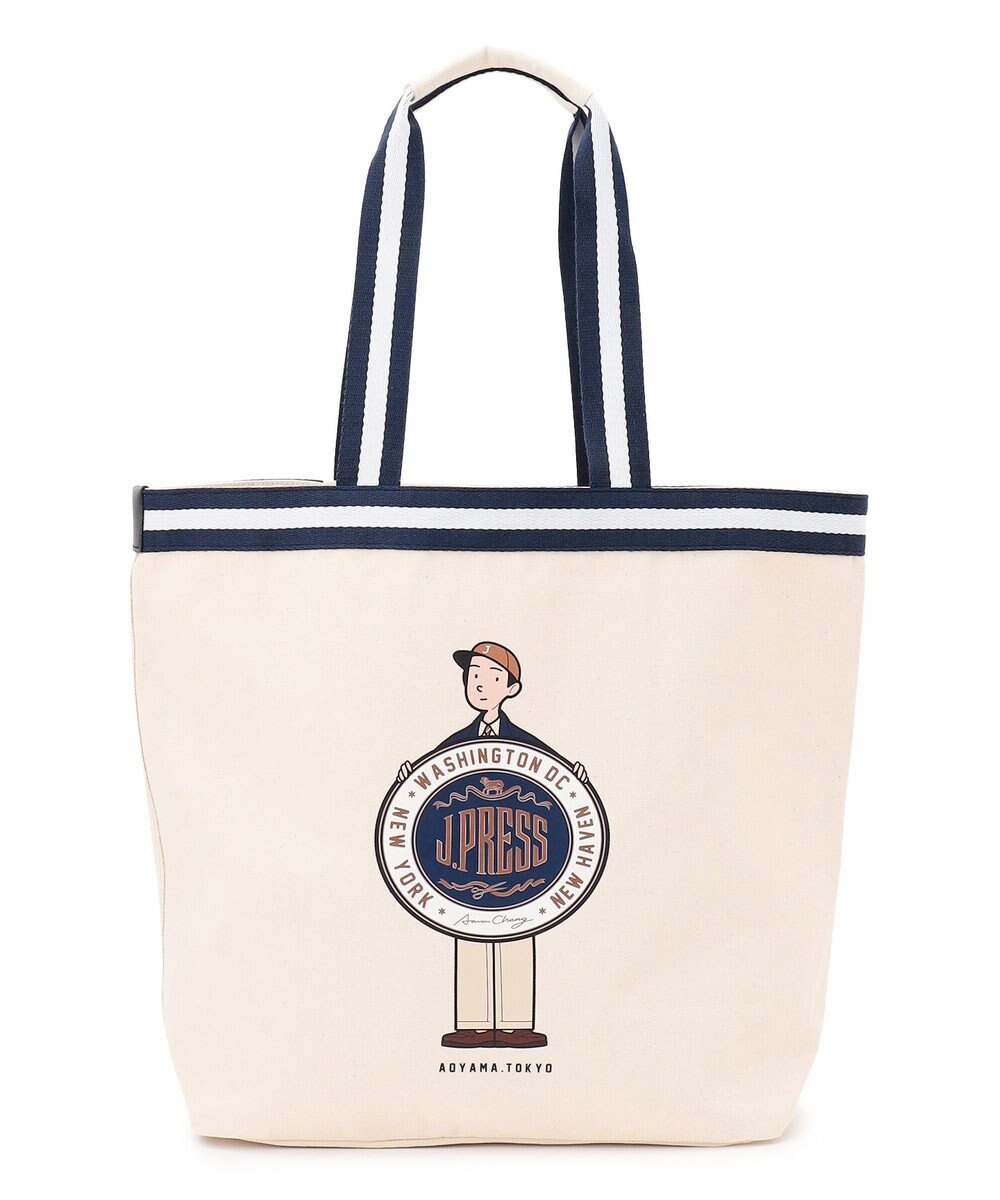 J.PRESS MEN 【AaronChang】【UNISEX】イラスト トートバック 