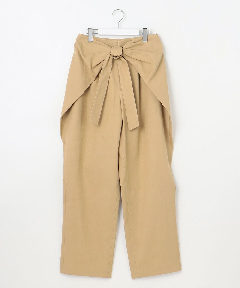 23区 【GOLD LABEL】チノ ラップワイドパンツ 