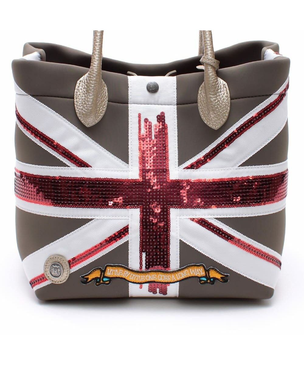 A.D.M.J. 【魔法の様に軽い】マジックライト/ユニオンジャックキューブトート34cm 