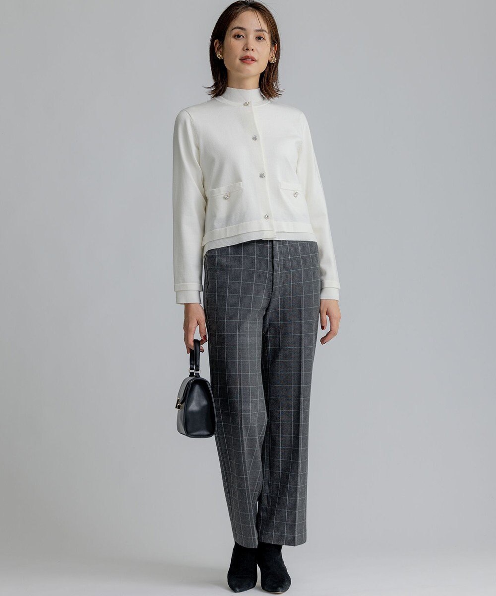 組曲 リブハイネック  ニット 