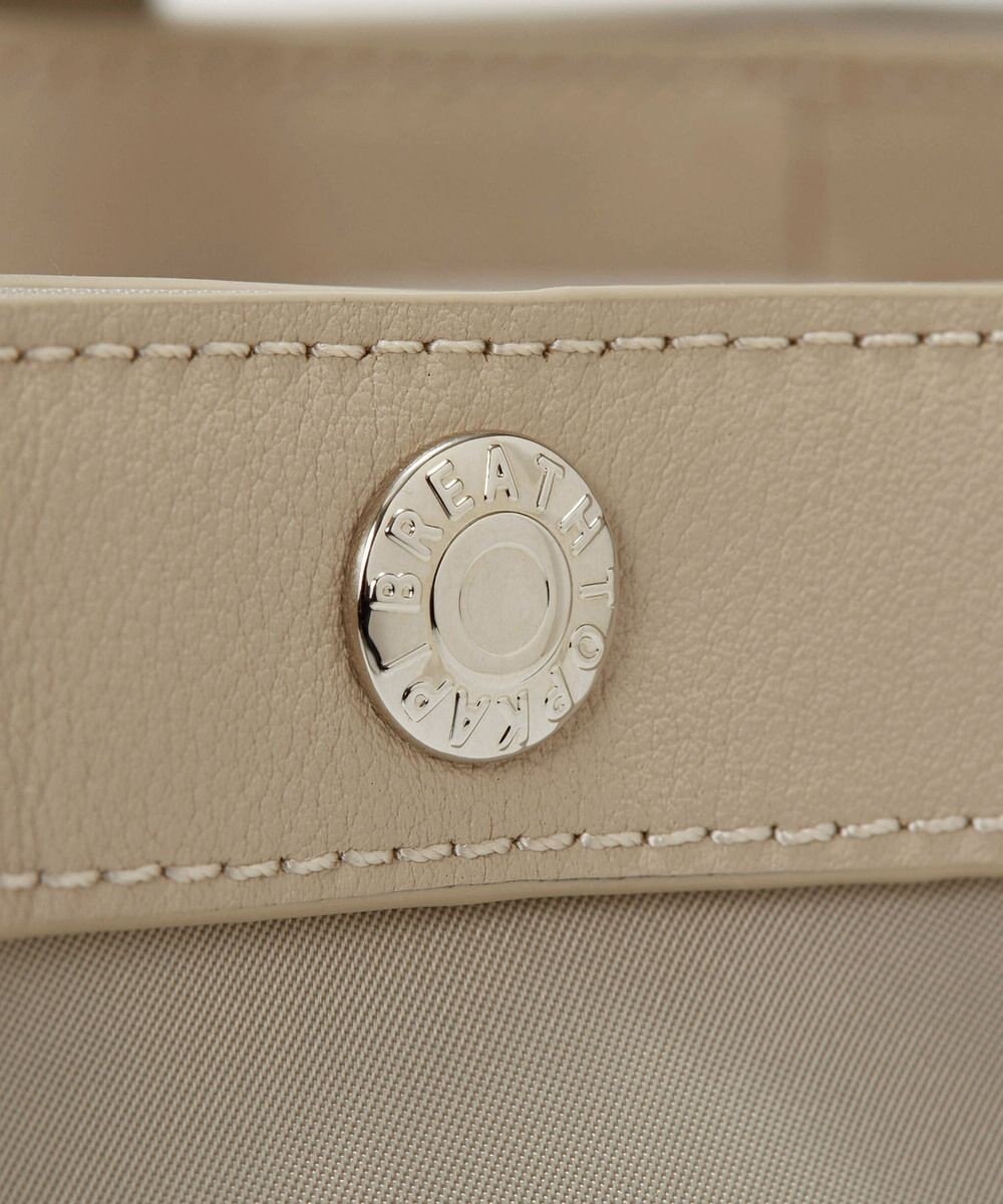 TOPKAPI 【Breath TOPKAPI】防水ナイロン レザーコンビ ミニトート ショルダーバッグ 