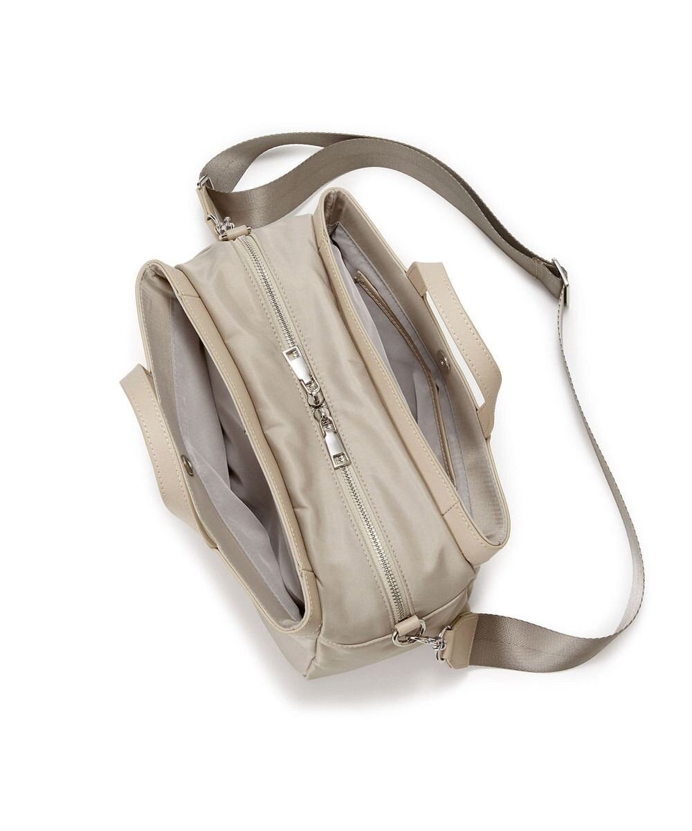 TOPKAPI 【Breath TOPKAPI】防水ナイロン レザーコンビ ミニトート ショルダーバッグ 