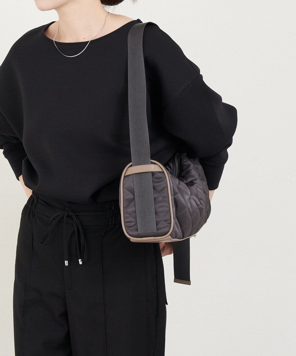 russet キルティングドラムミニショルダーバッグ(SF-267) 