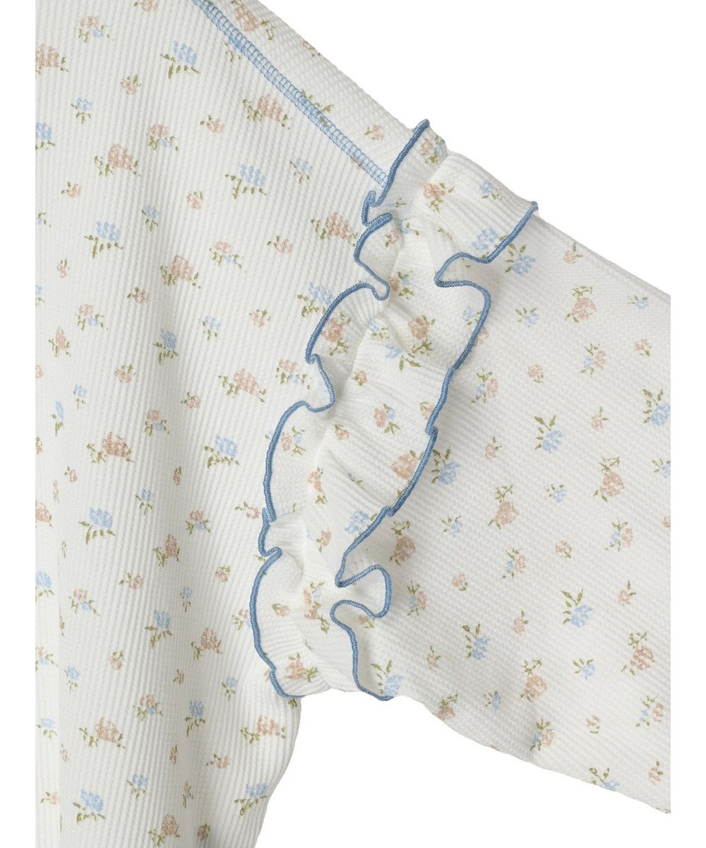 Green Parks ・Ｄｏｕｂｌｅ　Ｆｌａｇｓ　フラワーｐｔワッフルロンＴＥＥ 