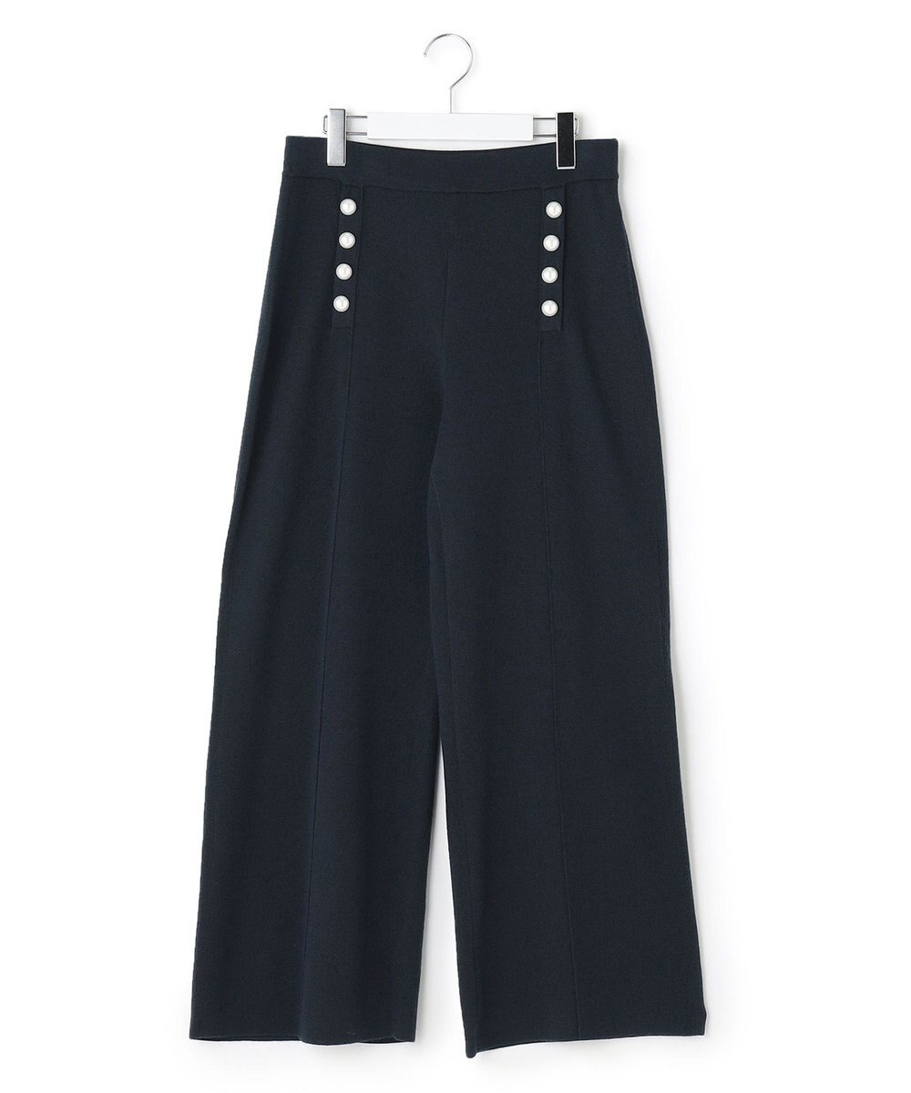 23区 【CLASSY.1月号掲載】ウールブレンド ニット パンツ 
