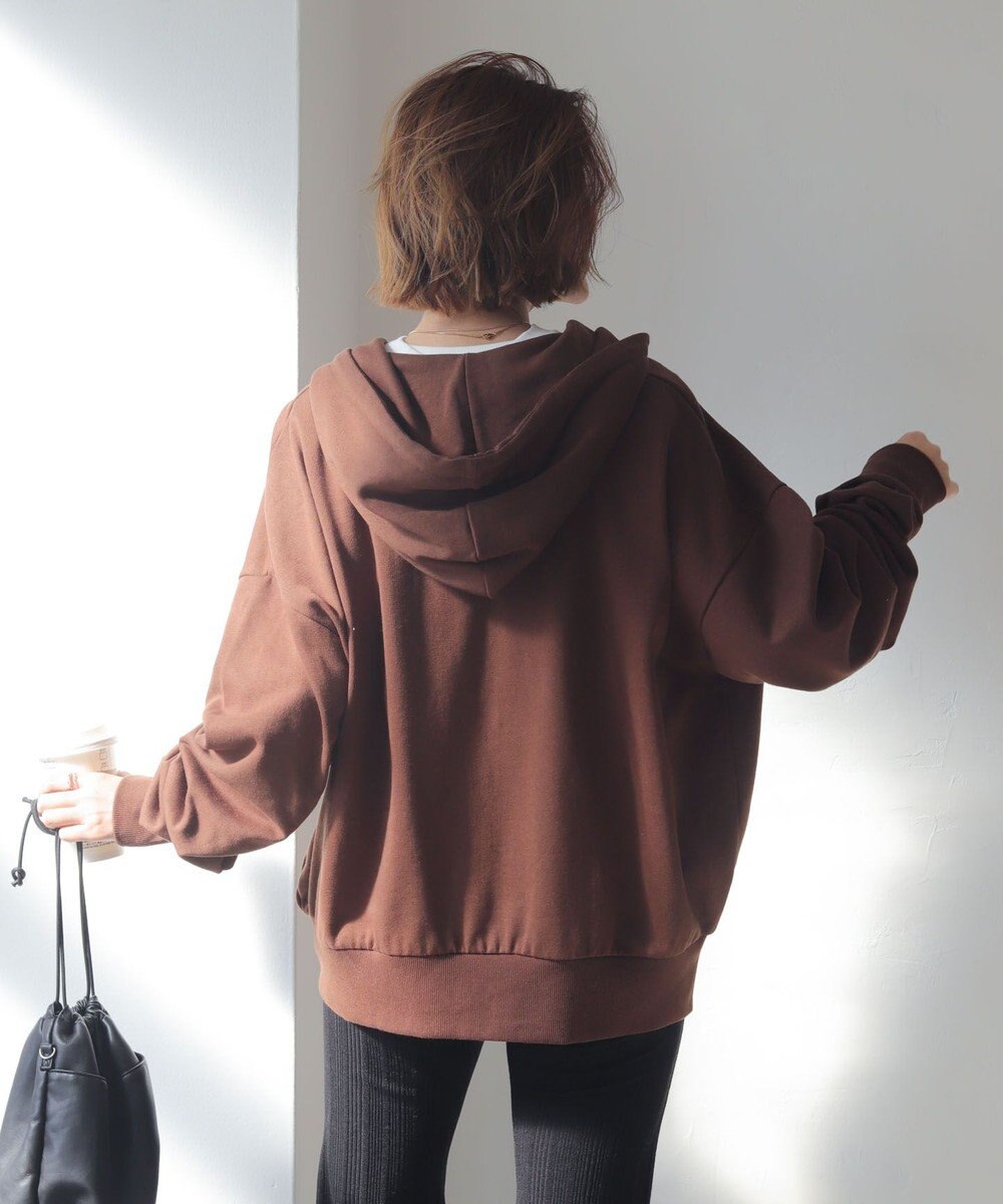 WEGO 【ユニセックス着用ITEM/MLサイズ展開】コンパクトフィットダブルZIPパーカー 