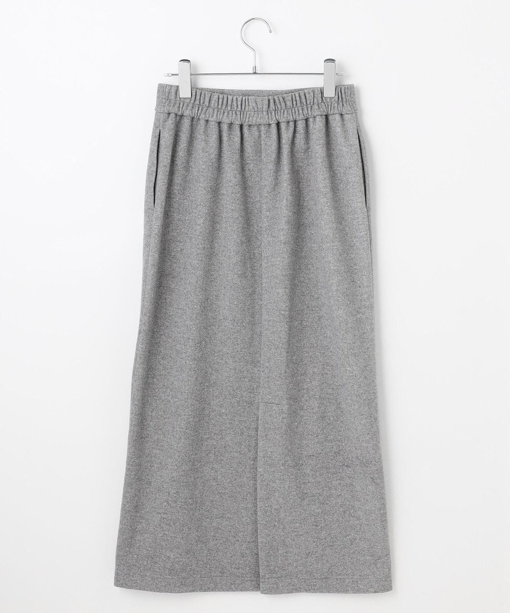 #Newans 【洗濯機可能/セットアップ】ナローシルエットエアリースカート 