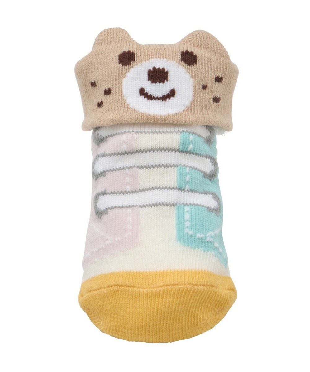 MIKI HOUSE HOT BISCUITS 【9-11cm】ベビーソックス　シューズ風 