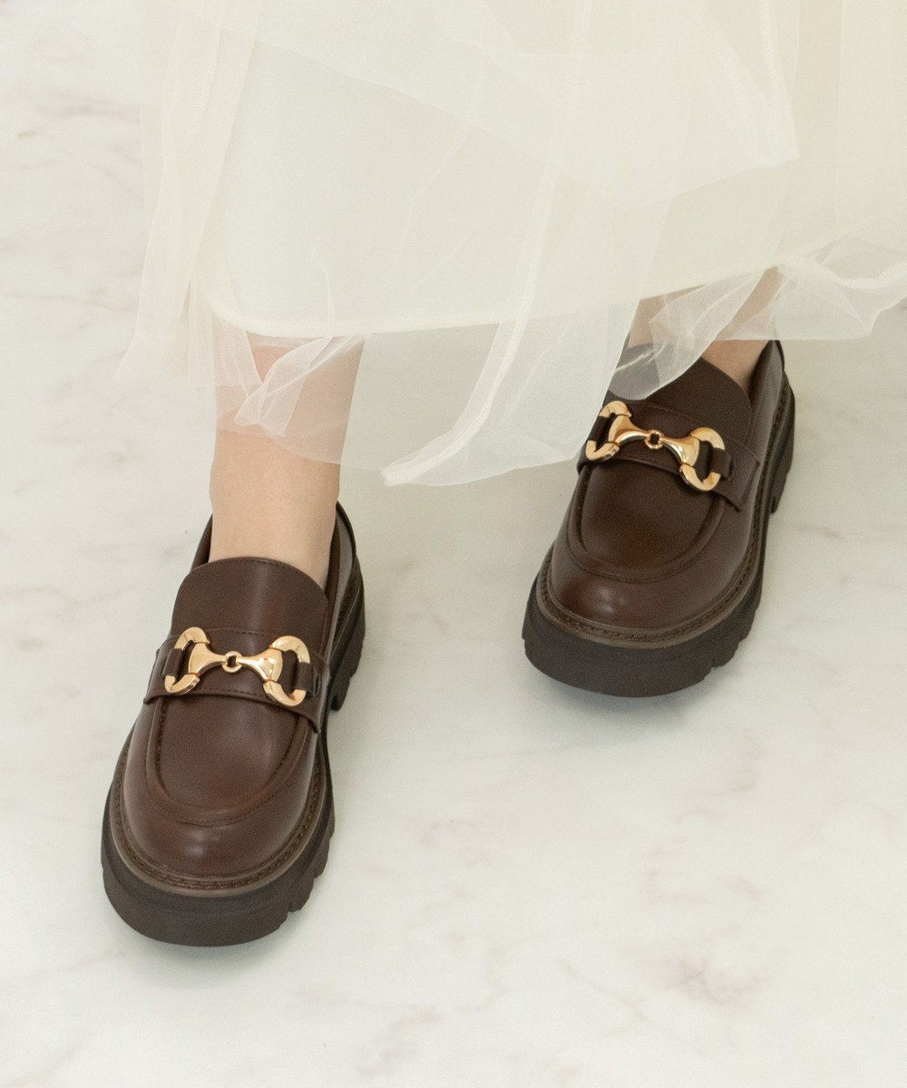 Bridget Birkin 【Bridget Birkin】ダブルステッチビットローファー 