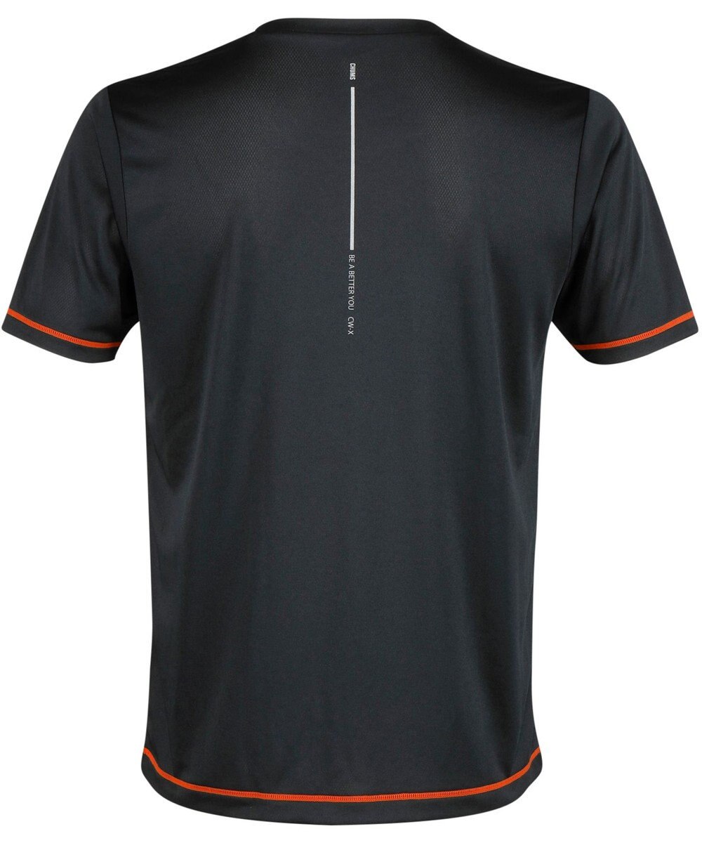 CW-X 【MEN】 CW-X 【CHUMS (チャムス)コラボ】 メンズトップス 薄軽ランニングシャツ 吸汗速乾(本体) UVカット率90％以上(本体) 3分袖 半袖 メンズ LNO510 /ワコール 