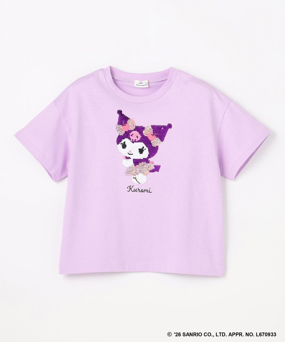 ANY KIDS 【サンリオキャラクターズ×ANY KIDS】ひんやり ミラクルスパンコール Tシャツ 