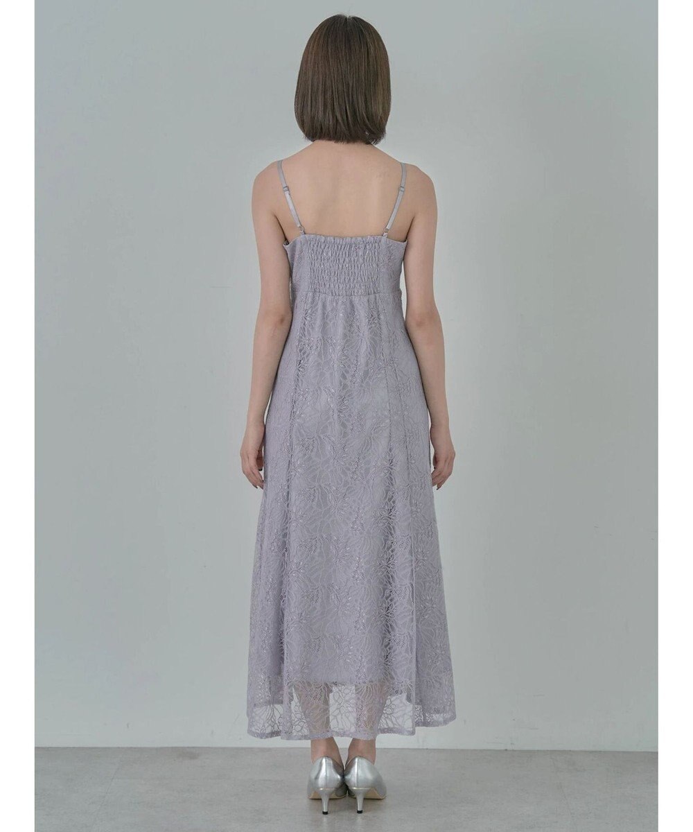 earth music&ecology ＳＥＴ２点　シースルーブラウス付きキャミワンピース 