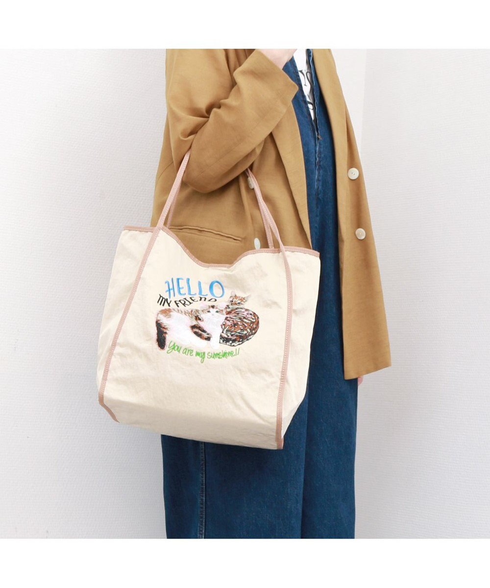 UNBILLION 【テレビ ドラマ着用アイテム】カシュカシュ cachecache / うちの子刺繍トートバッグ 