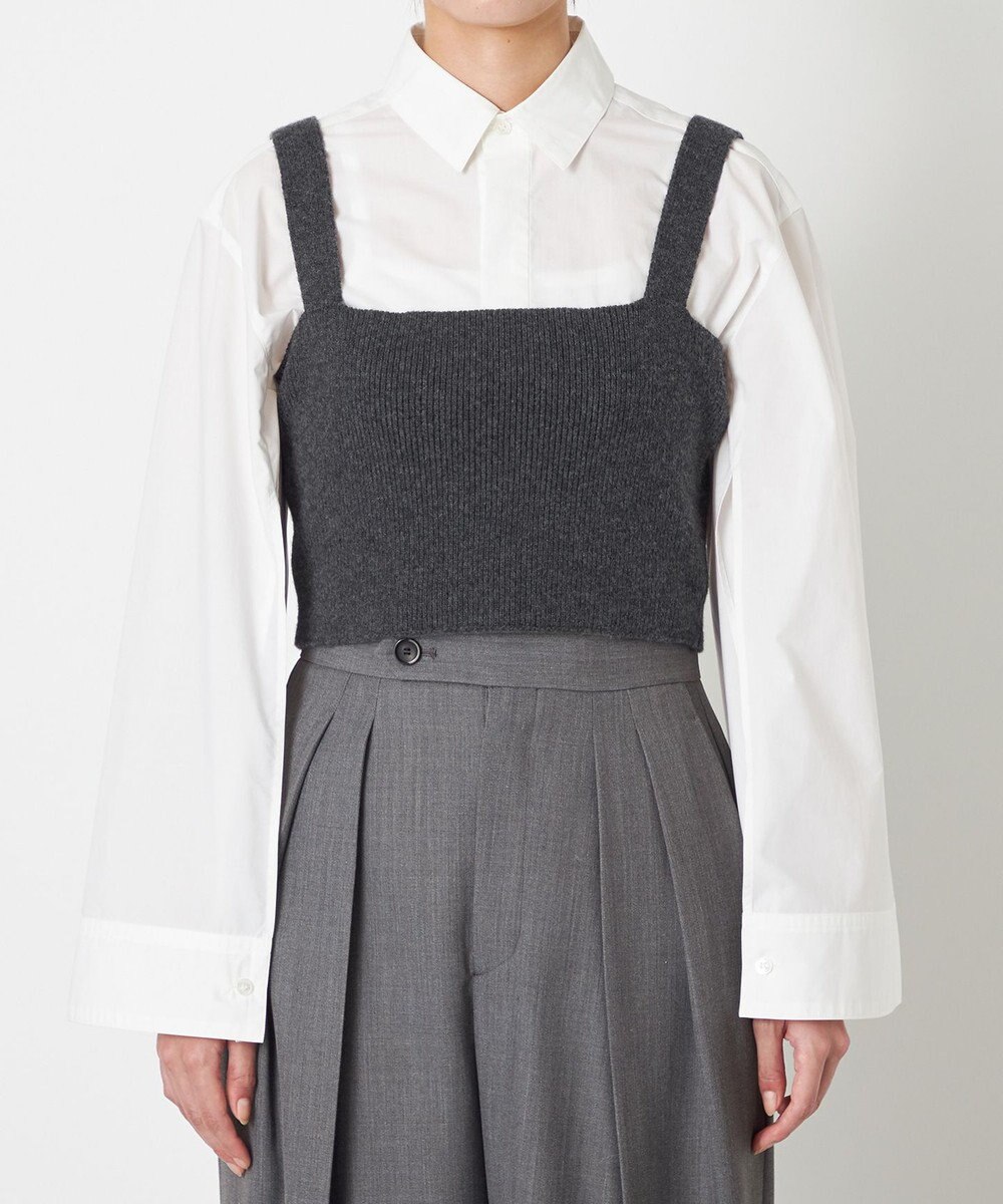 NAVE 【Nave】ウールカシミヤ ビスチェ 