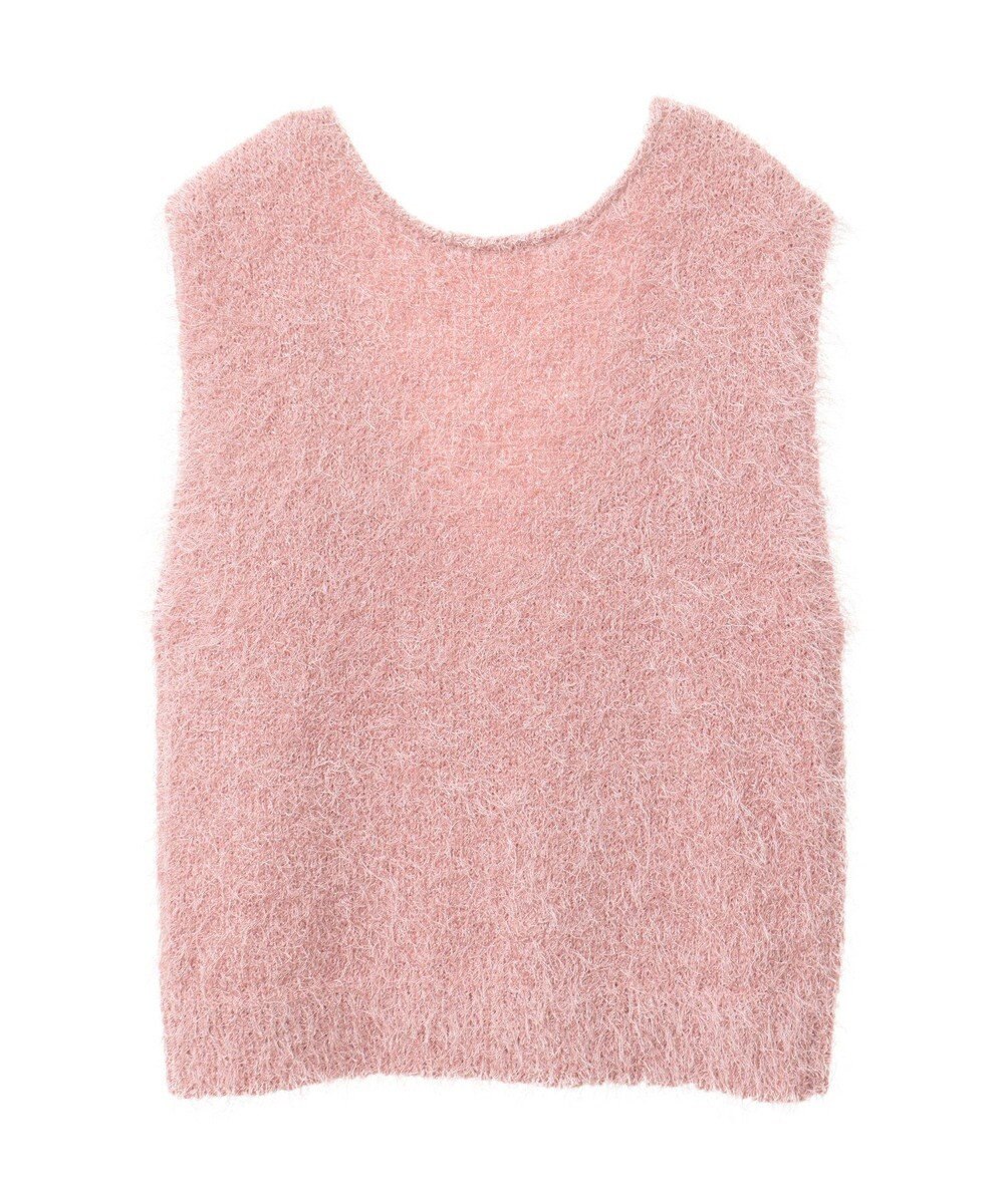 AMERICAN HOLIC 選べる丈２サイズ前後２ｗａｙシャギーベスト 