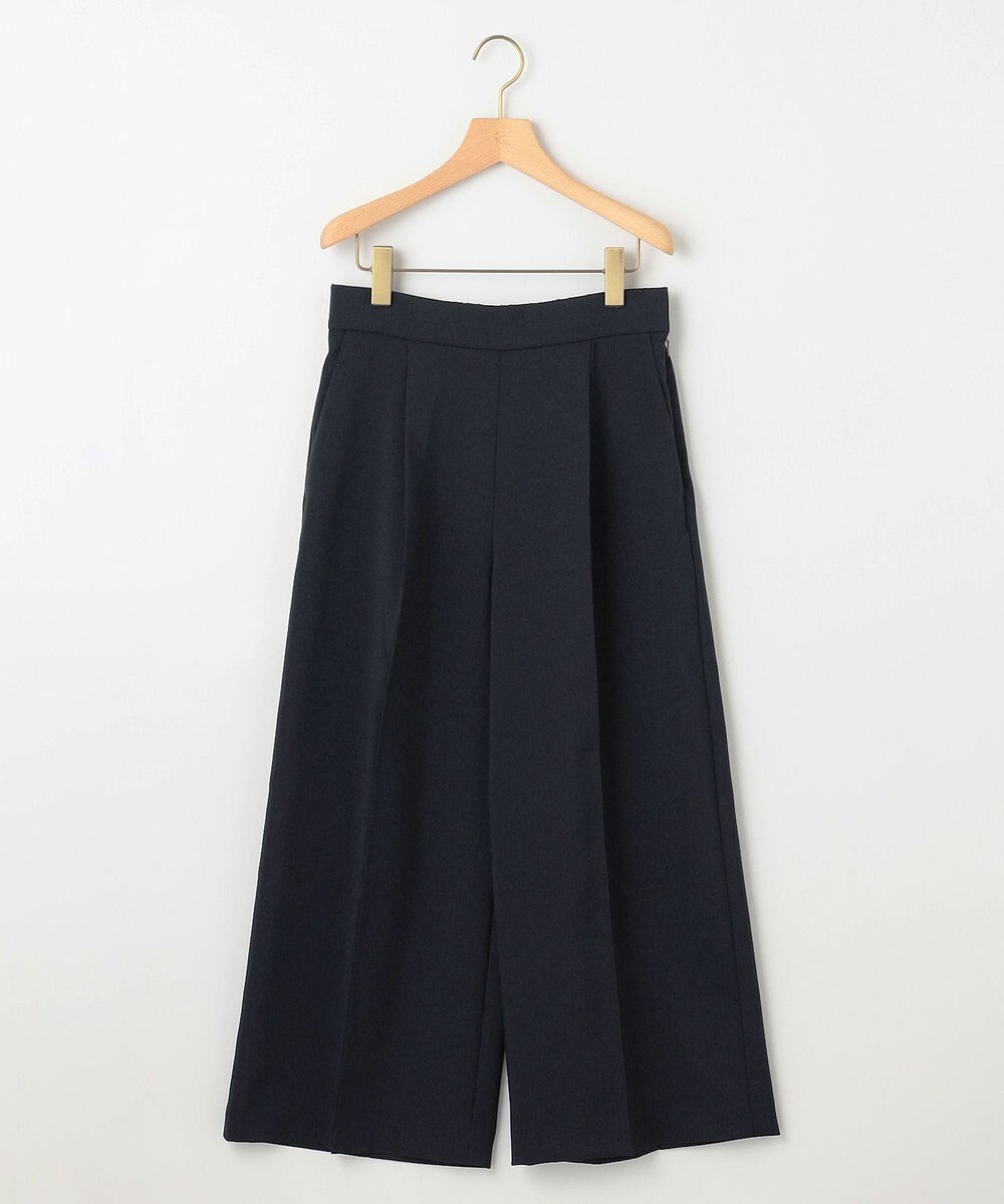 組曲 L 【ストレッチ・イージーケア】オシャクロス ガウチョパンツ 