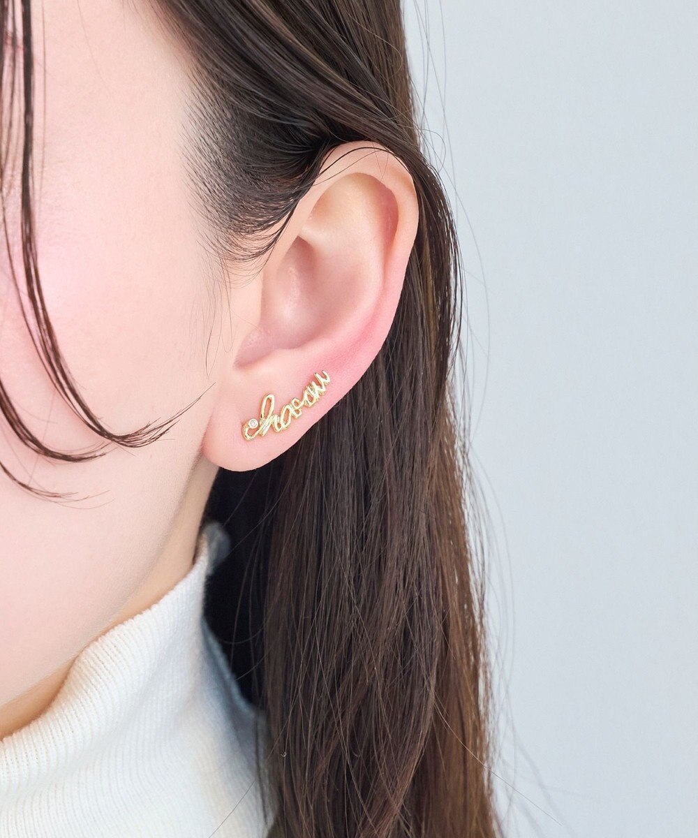 Phoebe ラッキーレターピアス&イヤリング(チャーム)/片耳 