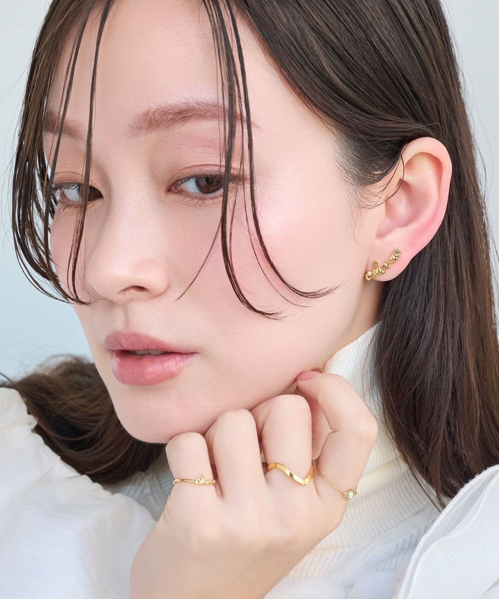 Phoebe ラッキーレターピアス&イヤリング(チャーム)/片耳 