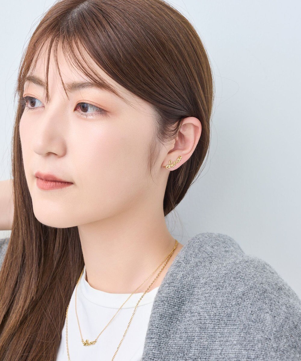Phoebe ラッキーレターピアス&イヤリング(チャーム)/片耳 