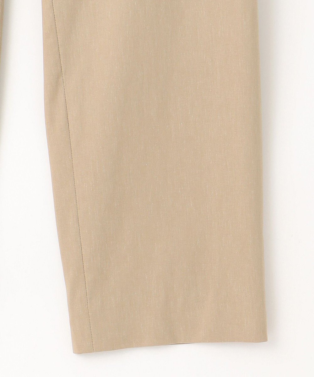 J.PRESS LADIES 【WEB限定カラーあり・洗える】セルロースリネンストレッチ テーパード パンツ 