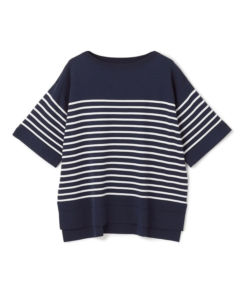 UNFILO L スゴ機能美 ハーフスリーブ ニット 