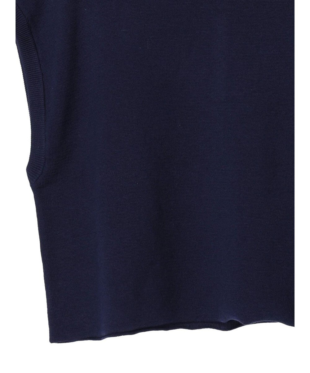 CRAFT STANDARD BOUTIQUE 配色クルーネックニットベスト 