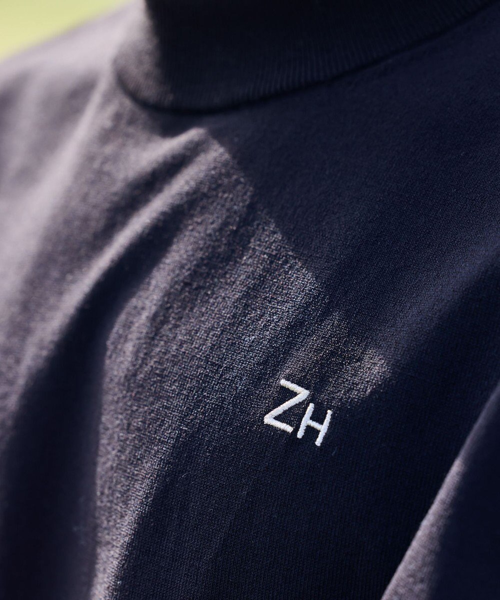 ZERO HALLIBURTON ニットモックネックTシャツ ZHG-M5S9b 82959 