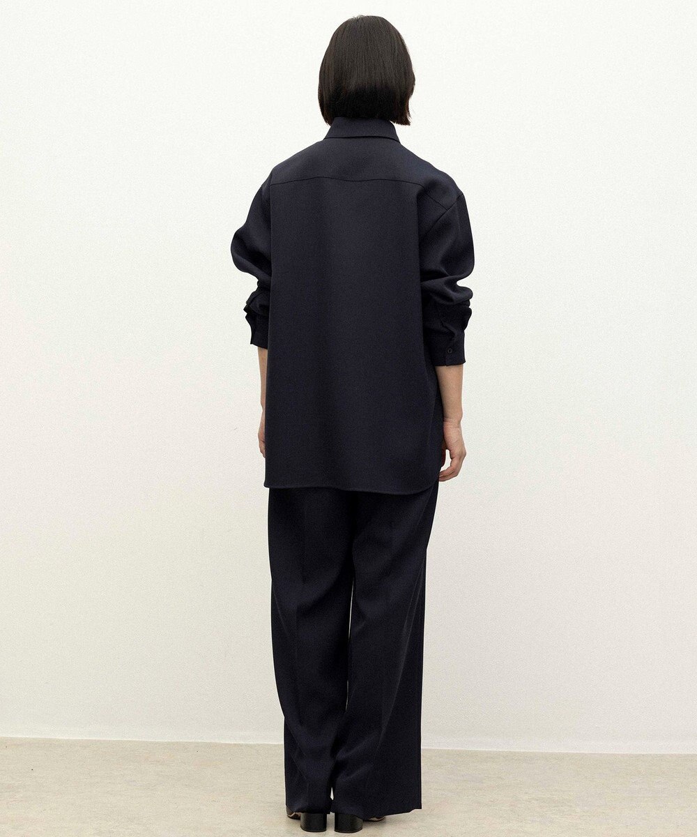 NAVE 【ReNAVE】ウォッシャブルツイル シャツ 