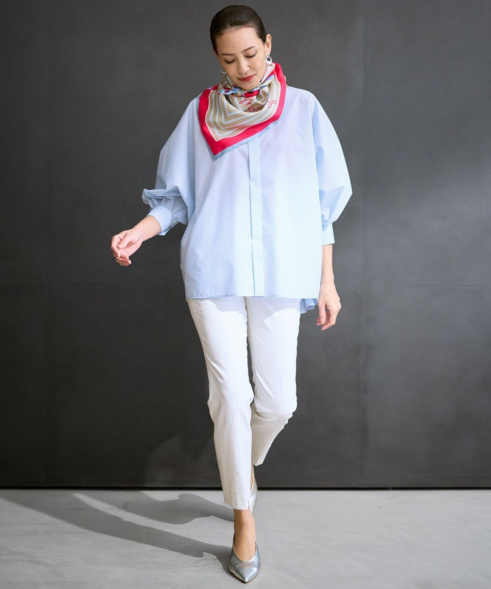 自由区 【カタログ掲載】ストライプレター スカーフ 